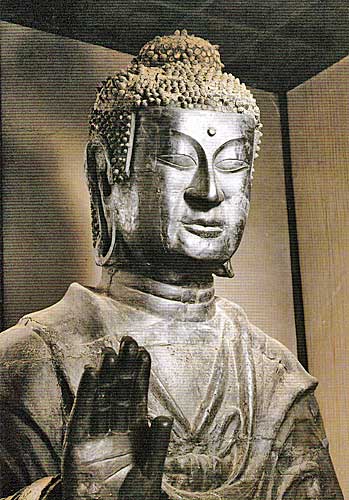 Asukadera Temple, Nara, Japan.