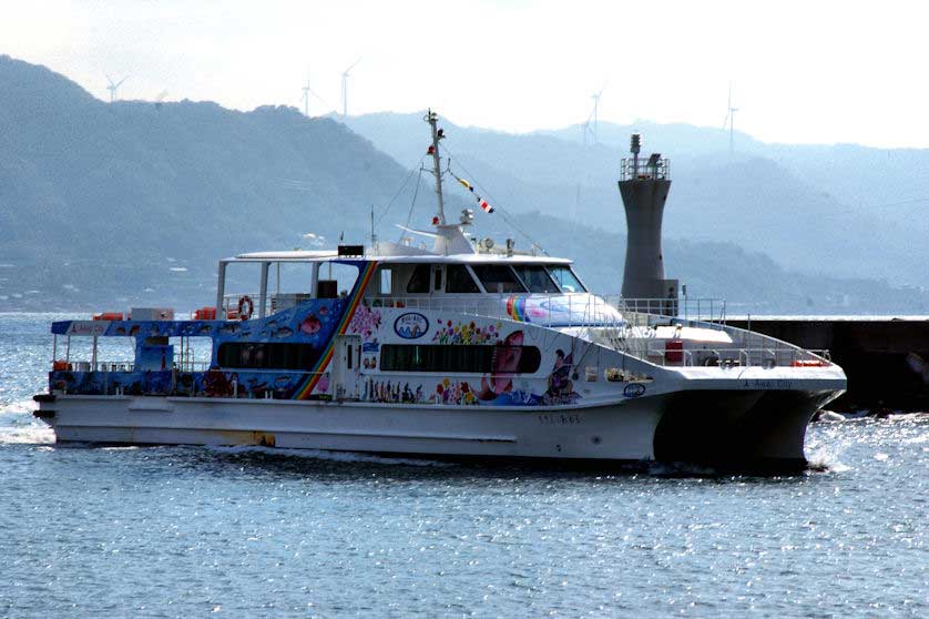 Akashi-Awaji Ferry, Hyogo Prefecture, Japan.