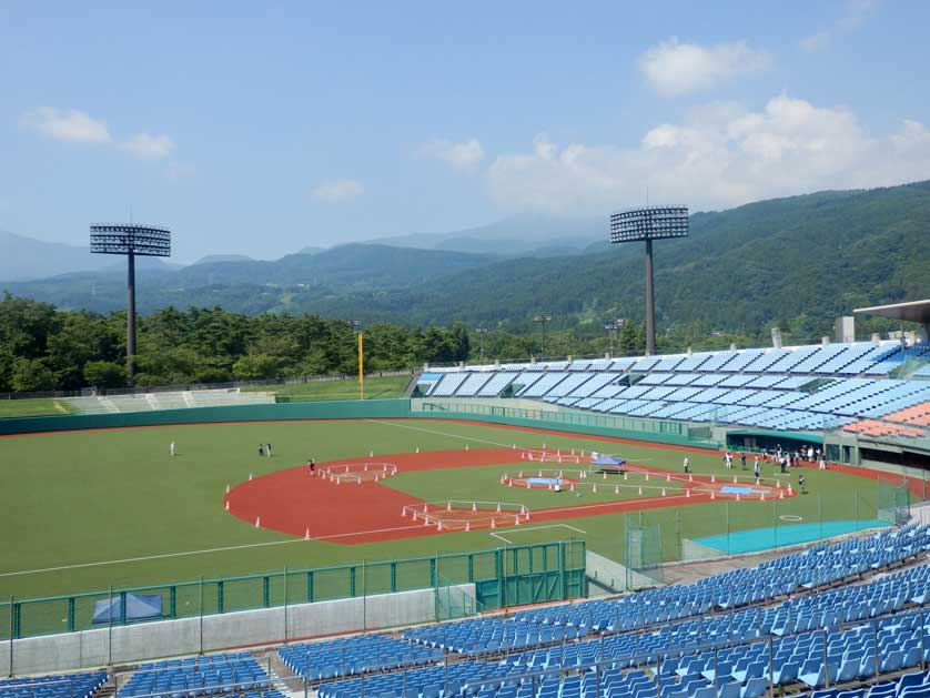 Fukushima Azuma Baseball Stadium.