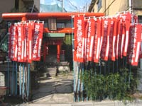 Basho Inari Jinja shrine, Morishita, Koto ward, Tokyo.