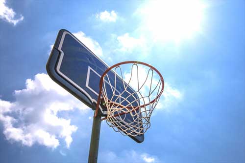 Basketball in Japan.