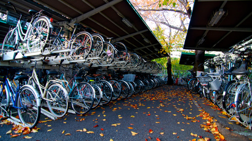 Cycling, Tokyo.