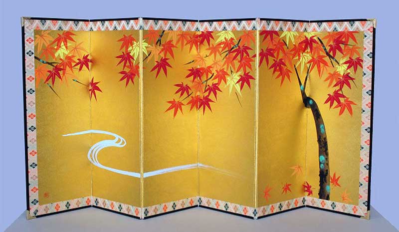 Byobu Folding Screens.