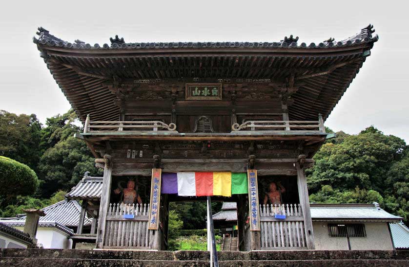Main gate of Byodoji Temple in Tokushima.