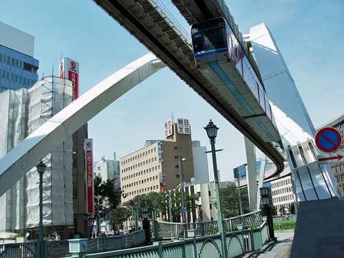 Chiba Urban Monorail, Chiba Prefecture.