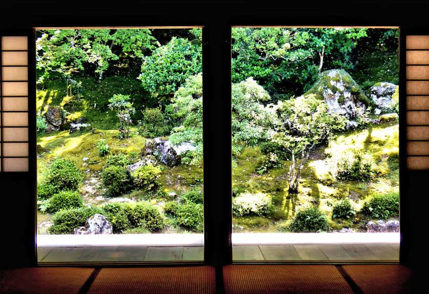 14th century garden, Chikurinji Temple, Kochi.