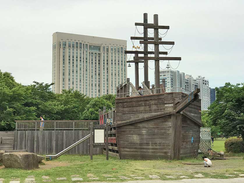 Pirate Ship Playground, Odaiba, Tokyo.