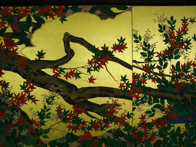 Chishakuin Temple panel paintings, Kyoto.