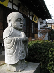 Buddha statue in Chozenji Temple, Koenji.