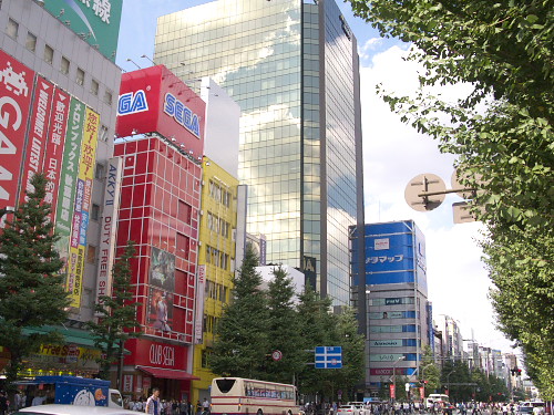 Chuo-dori Street, Akihabara Electric Town, Tokyo.