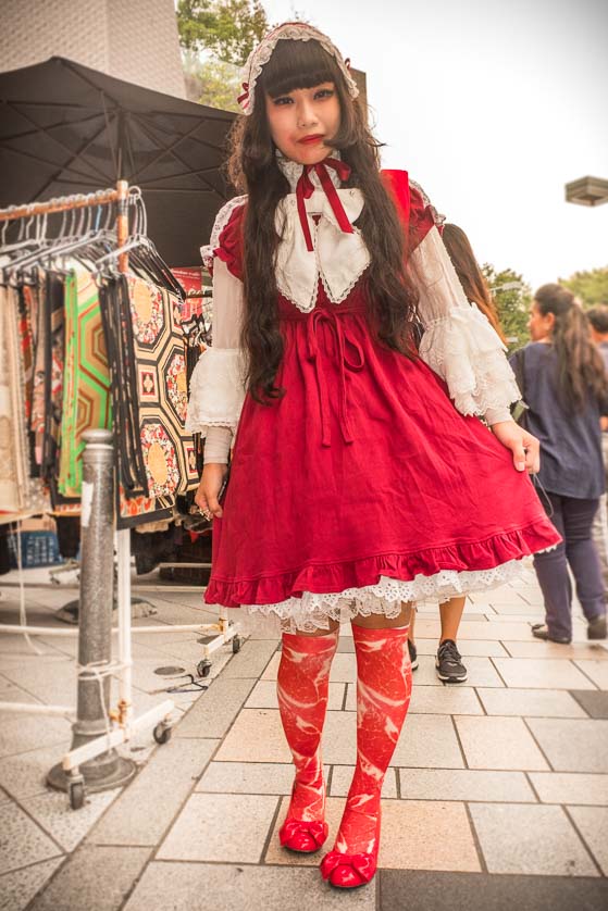 Lolita in Omotesando, Tokyo, Japan.