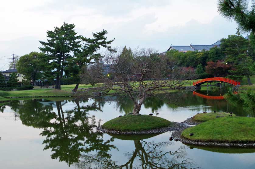 Former Daijoin Temple Garden, Nara, Japan.