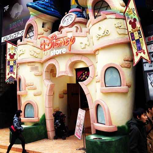 Disney Store, Shibuya, Tokyo, Japan.