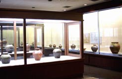 Inside the Echizen Pottery Village Museum, Fukui.