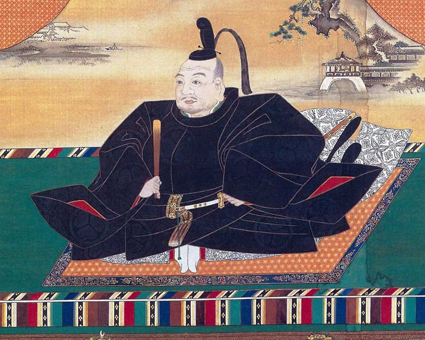 The first Tokugawa shogun Ieyasu.