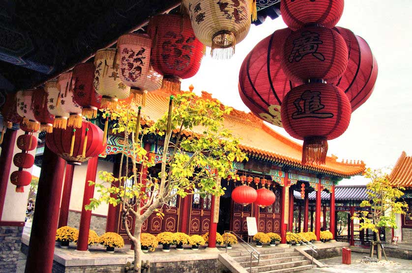 The Grand Pavilion at Encho-en Chinese Garden.