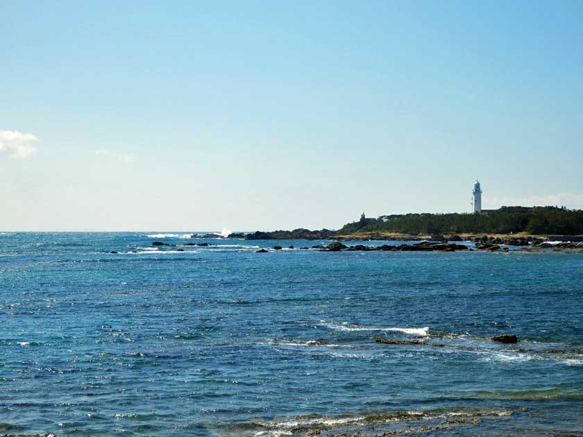 Nojimazaki Lighthouse, Shirahama Town, Chiba Prefecture, Japan.