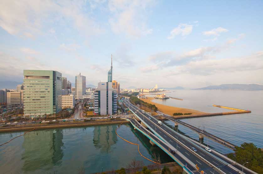 View from the Hilton Hotel, Fukuoka