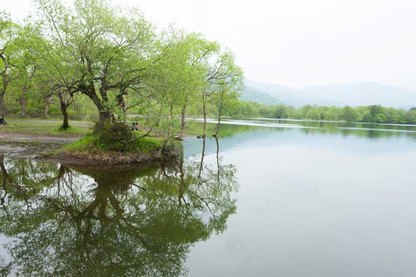Onogawako Lake in Fukushima Prefecture