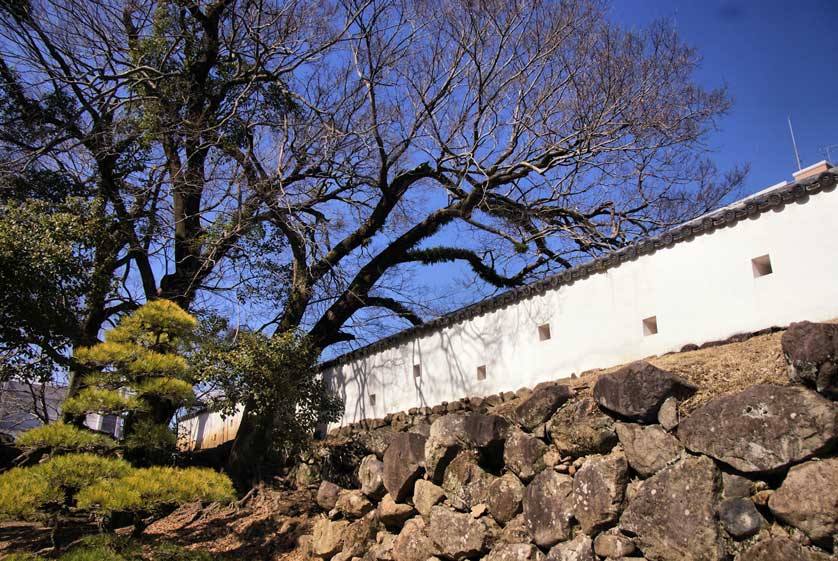 Funai Castle, Oita, Japan.