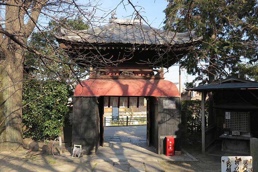 Chokenji Temple, Chinese Gate, Kyoto.