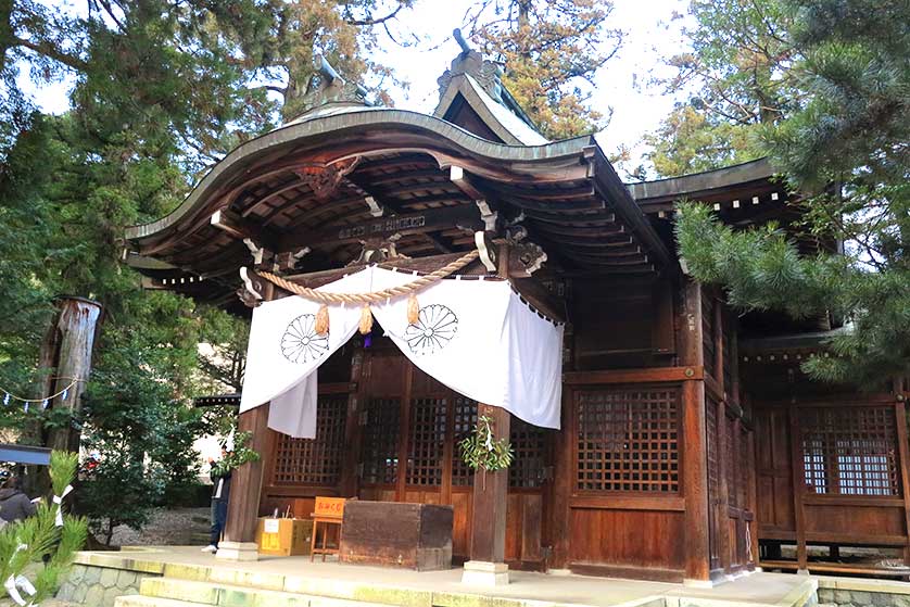 Mori Hachiman Shrine, Gero Onsen.