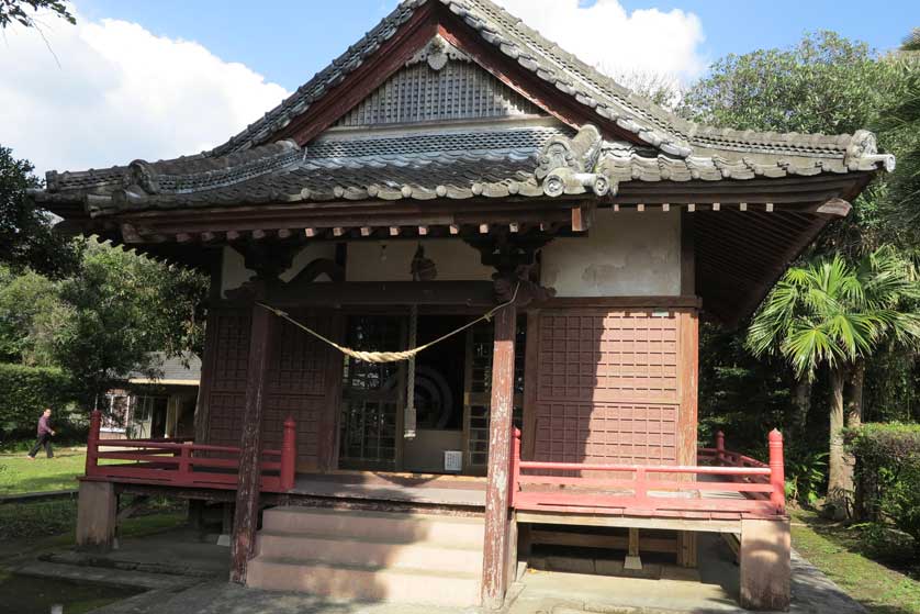 Akaogi Castle Cultural Museum Gessoutei, Tanegashima, Kagoshima Prefecture.