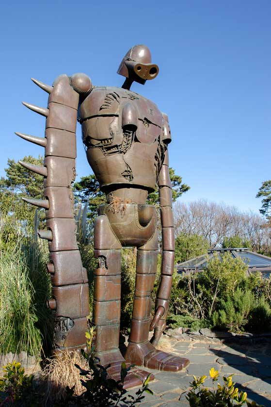Robot Soldier on the Ghibli Museum Rooftop.