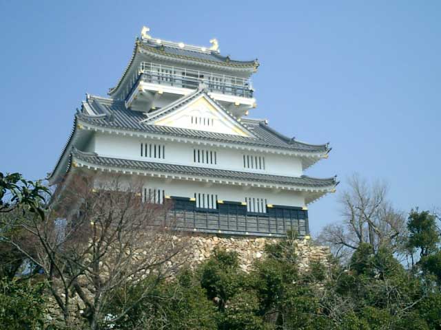 Gifu Castle, Gifu, Japan.