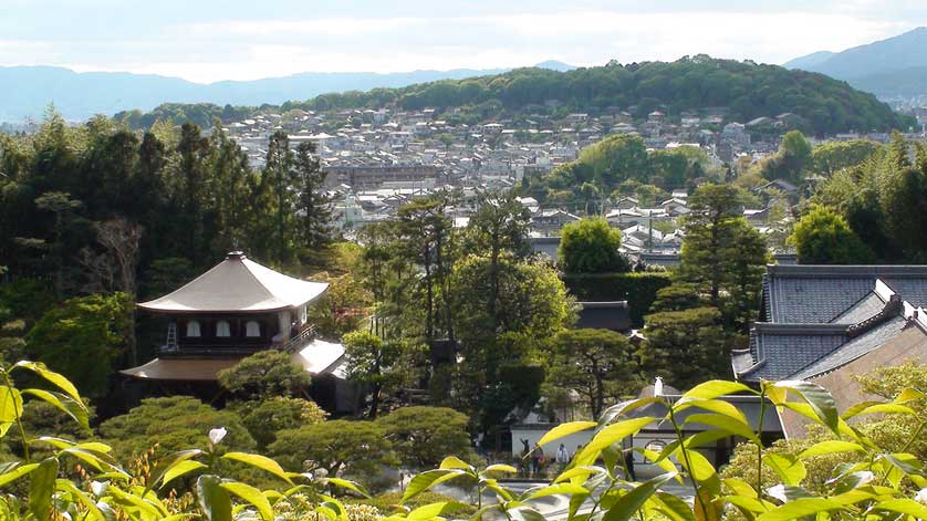 Ginkakuji Temple in east Kyoto.