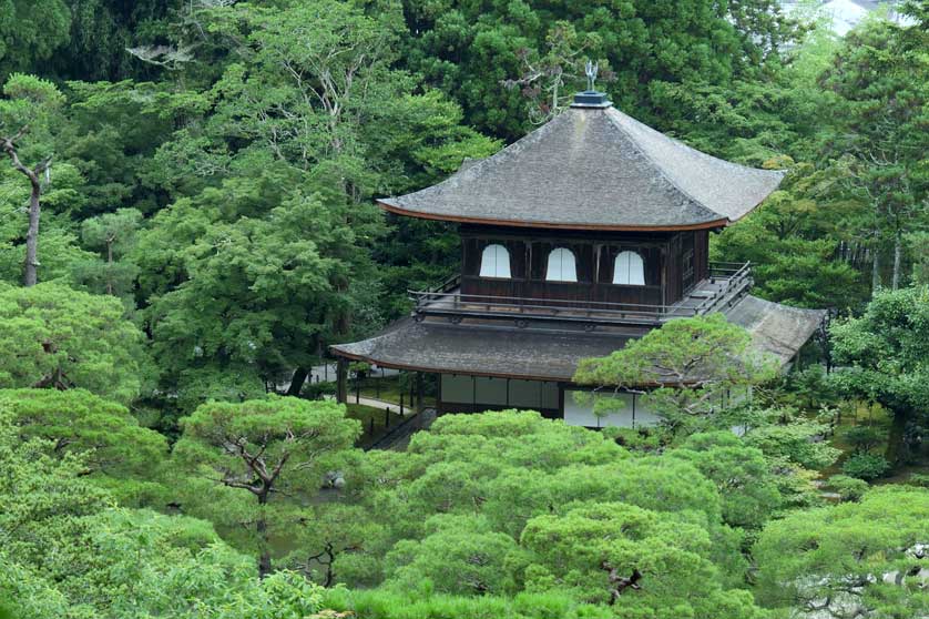 Ginkakuji Temple, eastern Kyoto, Japan.