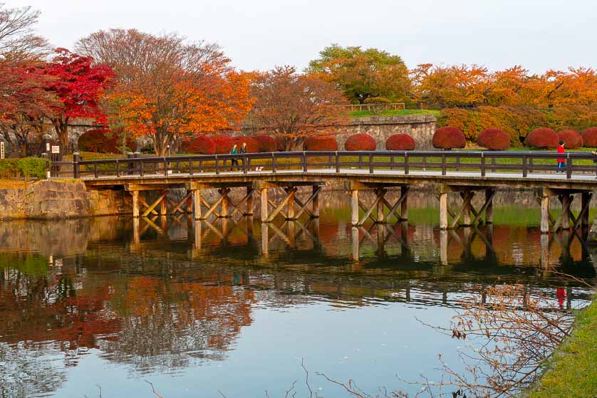 Goryokaku, Hakodate, Hokkaido, Japan.