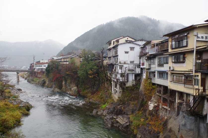 Gujo Hachiman River View, Gifu.