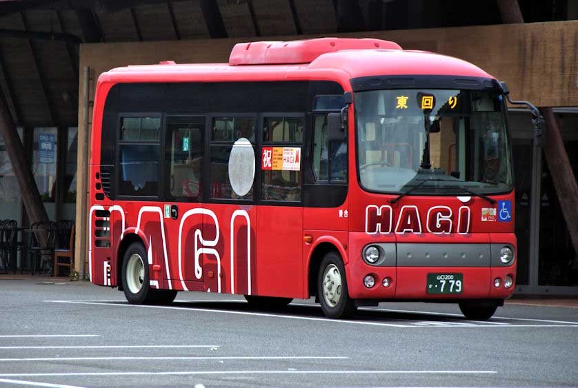 Hagi Loop Bus, Yamaguchi Prefecture, Japan.
