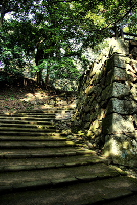 Hamada Castle, Shimane, South West, Japan.