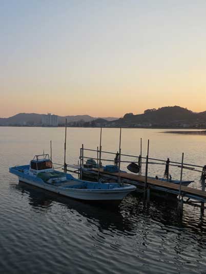 Lake Hamana, Shizuoka, Japan.