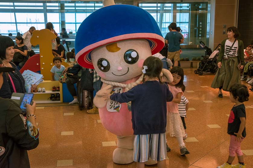 Haneda Airport mascot, Tokyo, Japan.