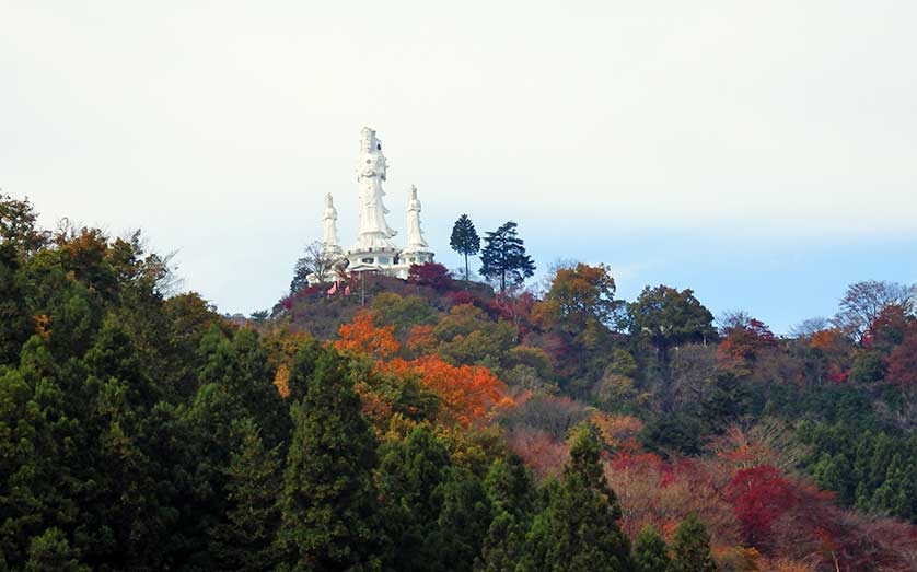 Kannon statues at Mount Hakuun, Naguri, Hanno, Saitama Prefecture.