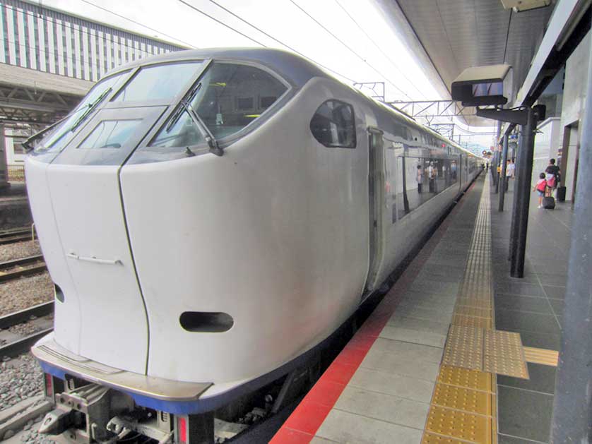 Haruka Express, Kyoto, Japan.