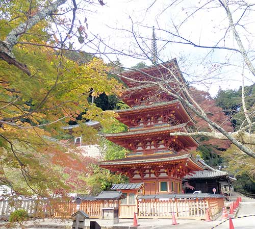 Hasedera Temple, Nara, Japan.