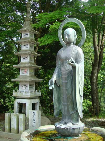 Buddhist statue, Enryakuji, Mount Hiei.