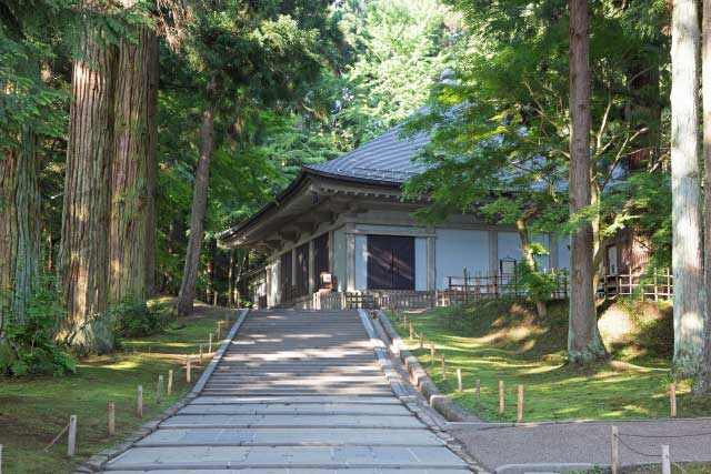 Chusonji Temple, Hiraizumi, Iwate Prefecture.