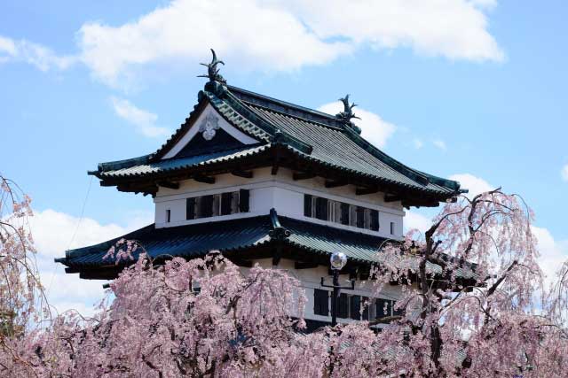 Hirosaki Castle, Hirosaki, Aomori.