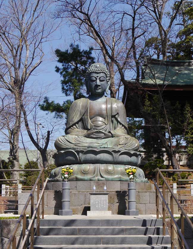 Statue of the Buddha dating from 1719.