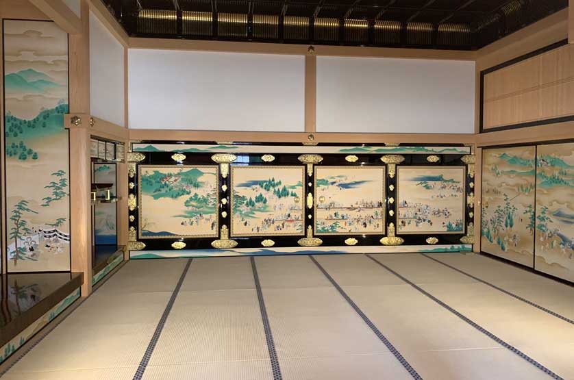 Nagoya Castle Palace interior, Aichi, Japan.