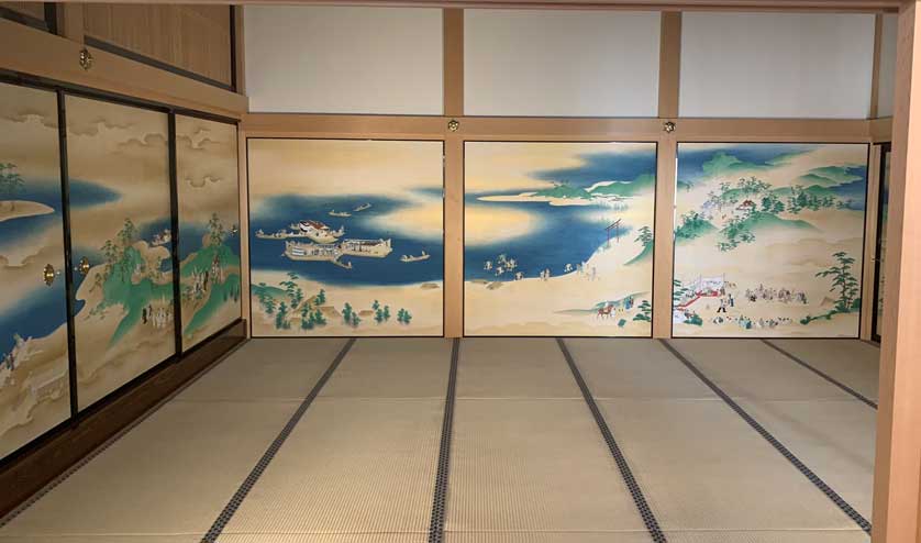 Nagoya Castle Palace interior, Aichi, Japan.