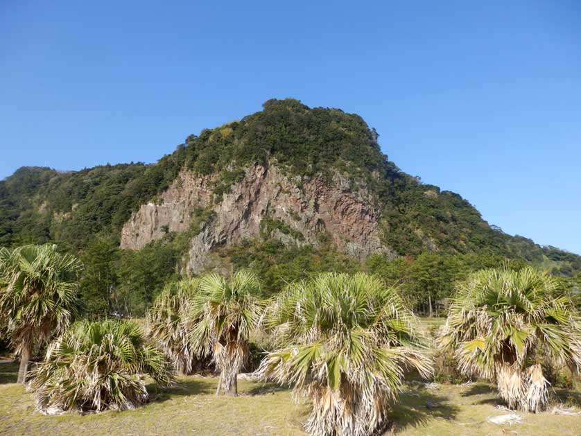 Uomidake Cliffs, Ibusuki, Kagoshima Prefecture.