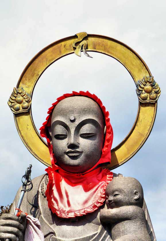 Statue of Jizo Bosatsu at Idoji Temple, Shikoku.