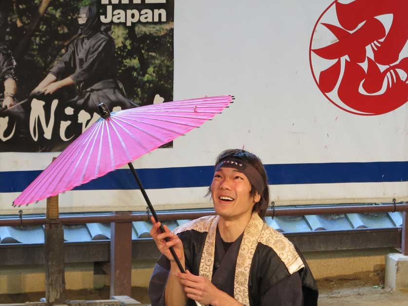 Ninja Show, Ueno Castle Park, Iga Ueno.