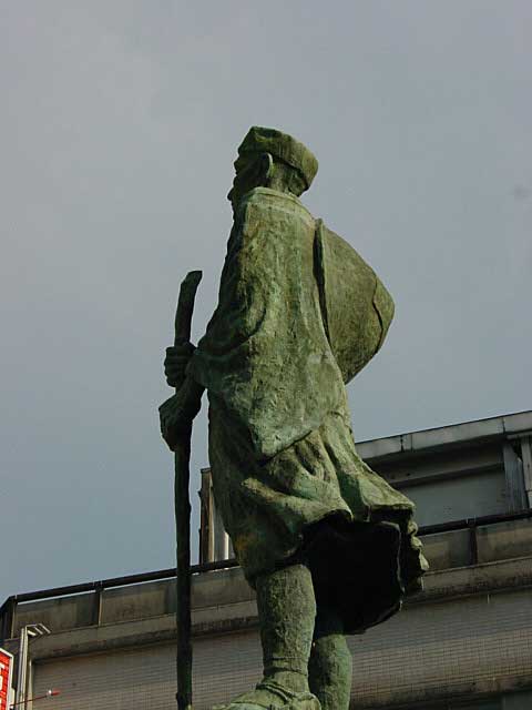 Statue of Basho, Iga Ueno.